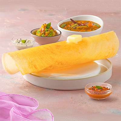 Butter Plain Dosa — QuickBite