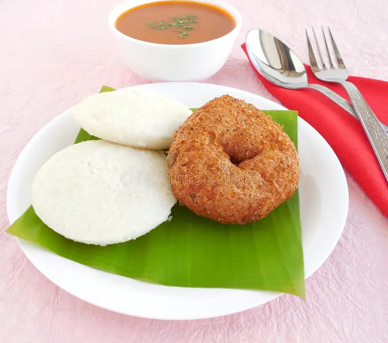 Idli (2pc) + Vada (1pc) — QuickBite
